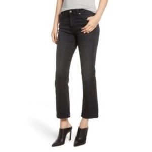 AG Jodi High Rise Flare Crop Jeans